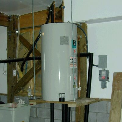 Traditional tank water heater