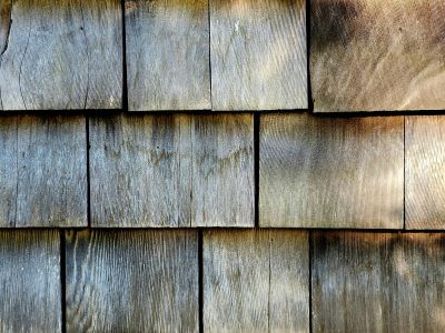 Wood unpainted siding